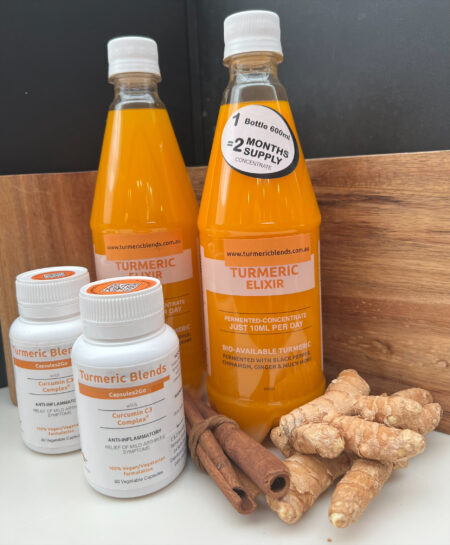 Turmeric Elixer and Capsules Bundle