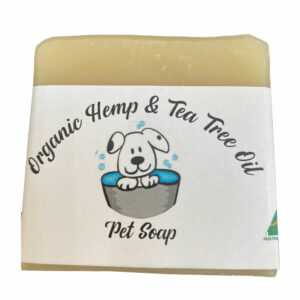 Organic Hemp Tea Tree Oil Pet Soap