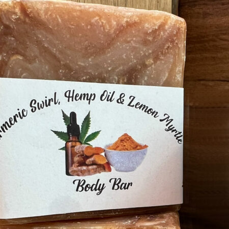 Turmeric Hemp Seed Oil Soap